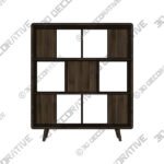 Bookcase (1) Copen Large Bookcase - 3D Decorative