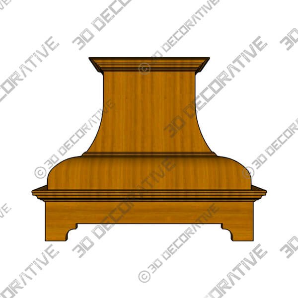 Dalton DDP1 Series_1 Range hood - 3D Decorative