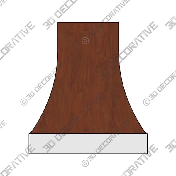 Elevation E Series with stainless baffle base - 3D Decorative