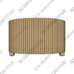 Coffee Table (1) (3) Fortra Coffee Table - 3D Decorative