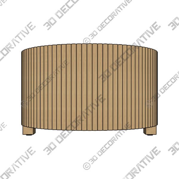 Fortra Coffee Table - 3D Decorative