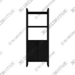 Book Case (2) (6) Freddie Bookcase - 3D Decorative