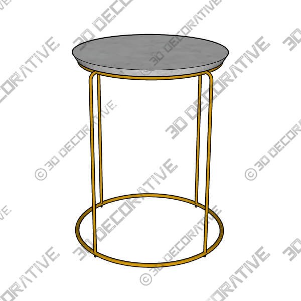 freistil 151Side table - 3D Decorative