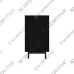 Side Board (3) (3) Fulton Large Sideboard - 3D Decorative