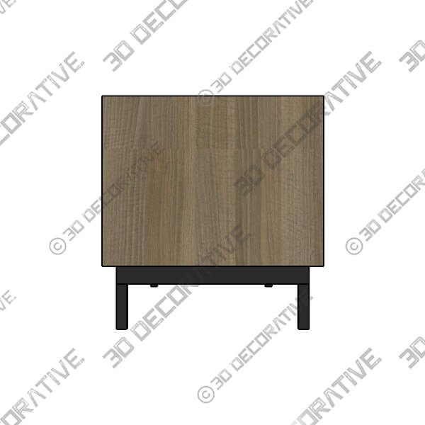 Fulton TV Unit for TVs up to 55 - 3D Decorative