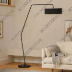 Heron Black Floor Lamp - 3D Decorative