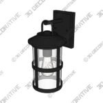 Hinkley Lighting One Light Outdoor Lantern Lakehouse - 3D Decorative