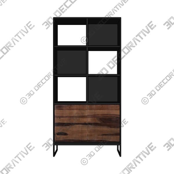 Indus Valley Thor Bookcase - 3D Decorative