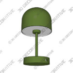 Table Lamp (1) Keko Rechargeable Touch Dimmable Table Lamp - 3D Decorative