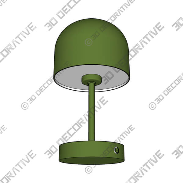 Keko Rechargeable Touch Dimmable Table Lamp - 3D Decorative