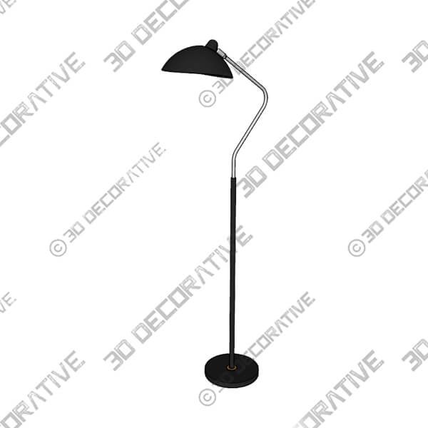 Leap Black Floor Lamp - 3D Decorative