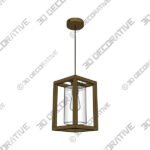 London Industrial Pendant Light - 3D Decorative