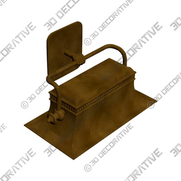 Malvasia 1-Light Sconce Vintage Brass - 3D Decorative