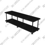 Montana Free (110000) A minimalistic TV bench-3DDecorative Montana Free (110000) A minimalistic TV bench - 3D Decorative