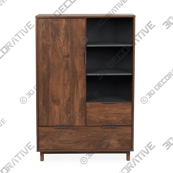 Carson Tall Cabinet - 3D Decorative