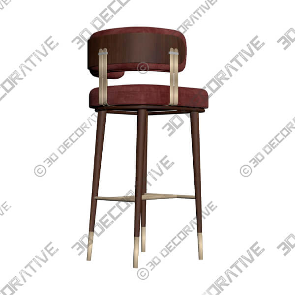 CRICKET Bar Chair - 3D Decorative