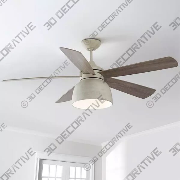 52 LED Century IndoorOutdoor Ceiling Fan - 3D Decorative