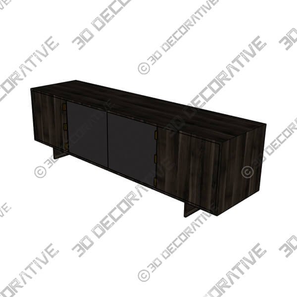 Augusto Credenza Medium - 3D Decorative