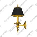 Cheshire 4-Light Wall Sconce - 3D Decorative