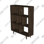 Copen Large Bookcase - 3D Decorative