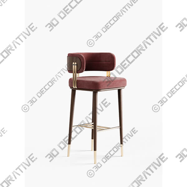 CRICKET Bar Chair - 3D Decorative
