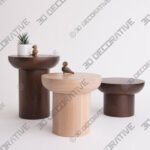 Dombak Side Table - 3D Decorative