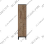 Cabinet (3) (2) Fulton Compact Larder Cabinet - 3D Decorative