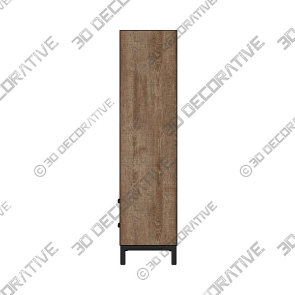 Fulton Compact Larder Cabinet - 3D Decorative