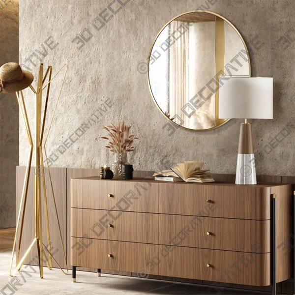 Hermien Mirror - 3D Decorative