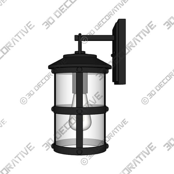 Hinkley Lighting One Light Outdoor Lantern Lakehouse - 3D Decorative