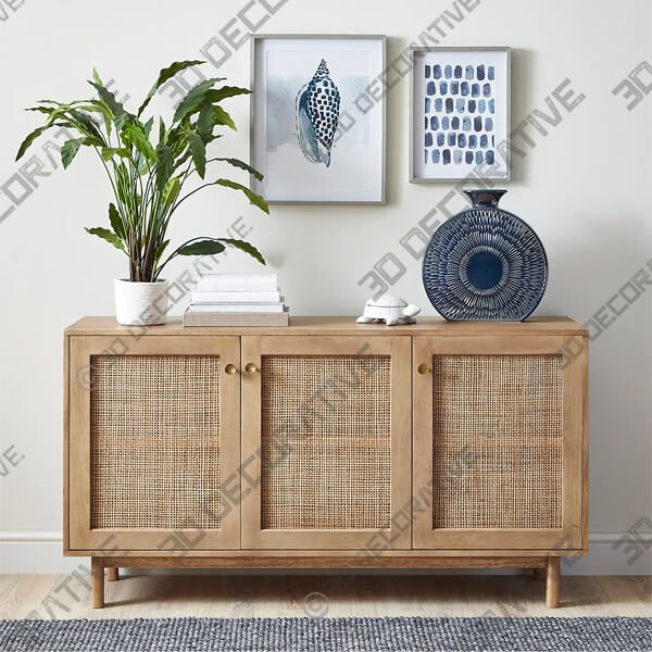 Indi Large Sideboard - 3D Decorative