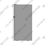 LG 30 Top Freezer 20.2 cu. Refrigerator - 3D Decorative