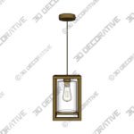 London Industrial Pendant Light - 3D Decorative