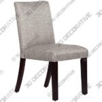 Main Street Groupie Pewter Fabric Dining Chair - 3D Decorative