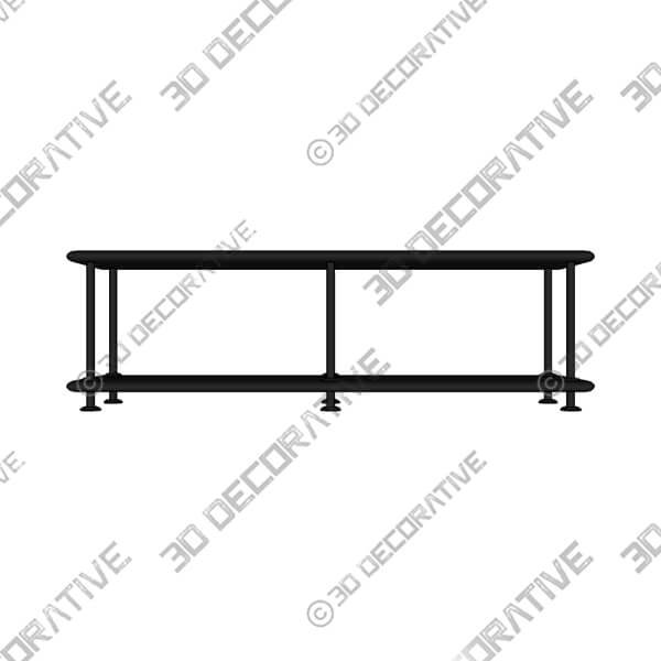Montana Free (110000) A minimalistic TV bench - 3D Decorative