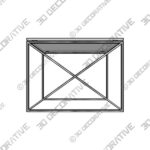 Coffee Table (2) 5A Fifth Avenue Madison Coffee Table - 3D Decorative