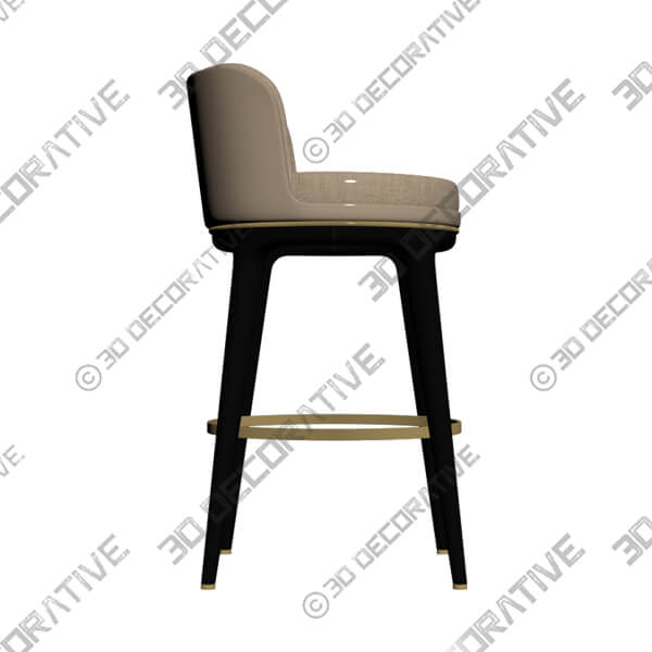 BAR STOOL Hicks - 3D Decorative