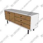 Bios 71 Sideboard - 3D Decorative