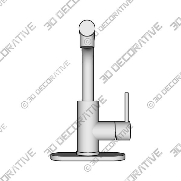 Brushed Nickel APPASO Pull Out Kitchen Faucet (Part number - 3D Decorative