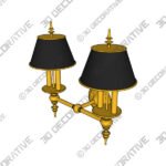 Cheshire 4-Light Wall Sconce - 3D Decorative