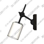 Compass 2-Light Wall Sconce - 3D Decorative