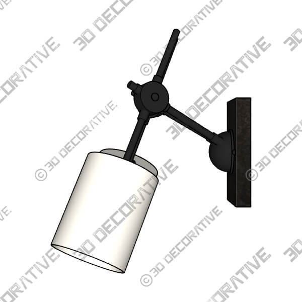 Compass 2-Light Wall Sconce - 3D Decorative