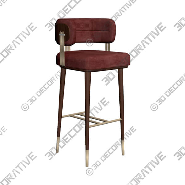 CRICKET Bar Chair - 3D Decorative