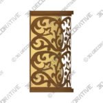 CWI Lighting 2 Light Wall Sconce with Brushed Chocolate finish - 3D Decorative