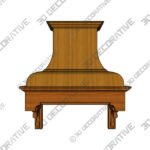 Dalton DDP1 with plinths and corbels - 3D Decorative