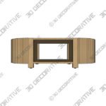Fortra Coffee Table - 3D Decorative