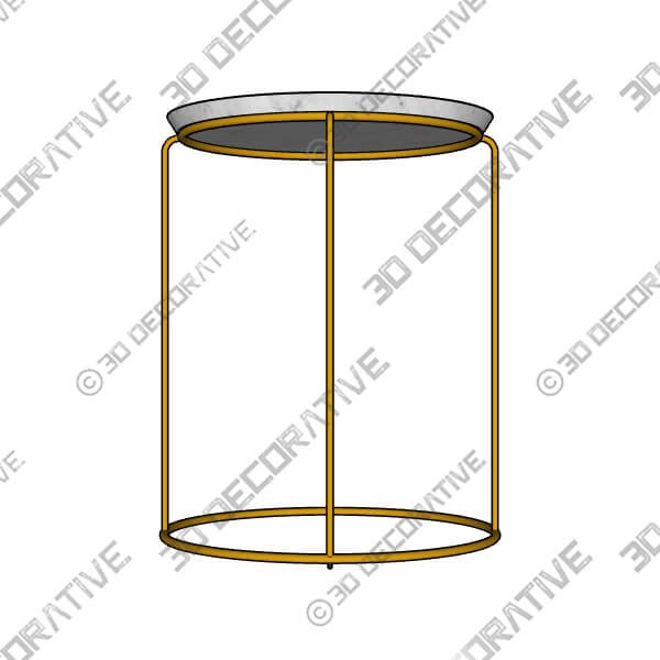 freistil 151Side table - 3D Decorative