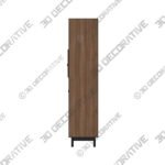 Bookcase (2) (3) Fulton Bookcase - 3D Decorative