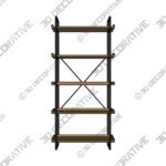 Fulton Shelving Unit - 3D Decorative