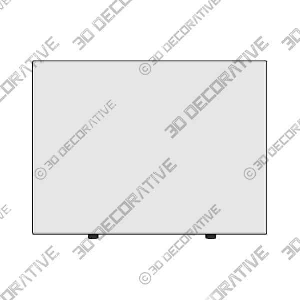 GE Appliances 0.9 Cubic Feet Countertop Microwave - 3D Decorative